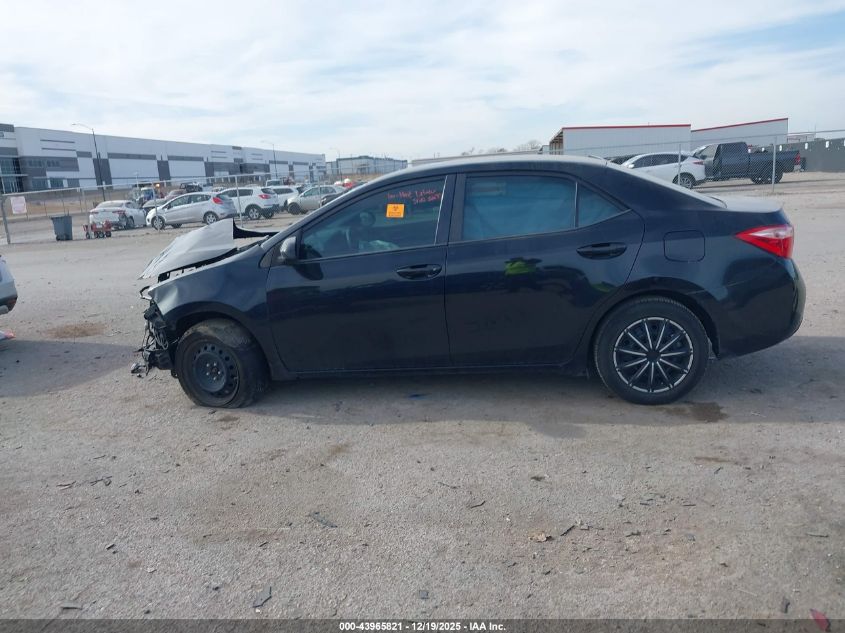 2018 Toyota Corolla Le VIN: 5YFBURHE4JP777273 Lot: 43965821