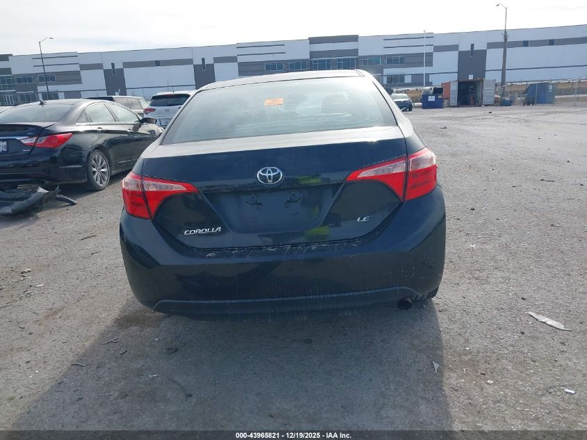 2018 Toyota Corolla Le VIN: 5YFBURHE4JP777273 Lot: 43965821