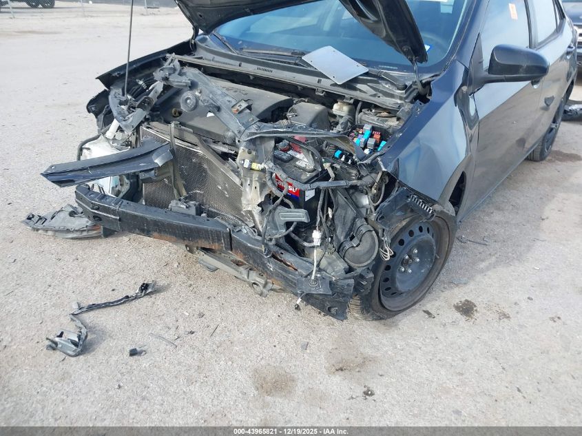 2018 Toyota Corolla Le VIN: 5YFBURHE4JP777273 Lot: 43965821