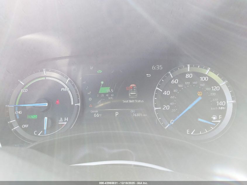 2021 Toyota Highlander Hybrid Xle VIN: 5TDGARAH7MS006112 Lot: 43965831