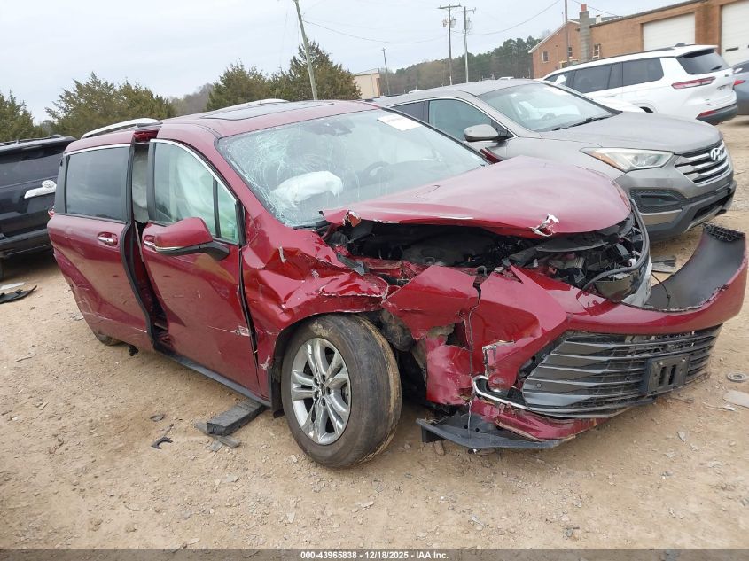 2022 Toyota Sienna Platinum VIN: 5TDESKFC1NS044218 Lot: 43965838