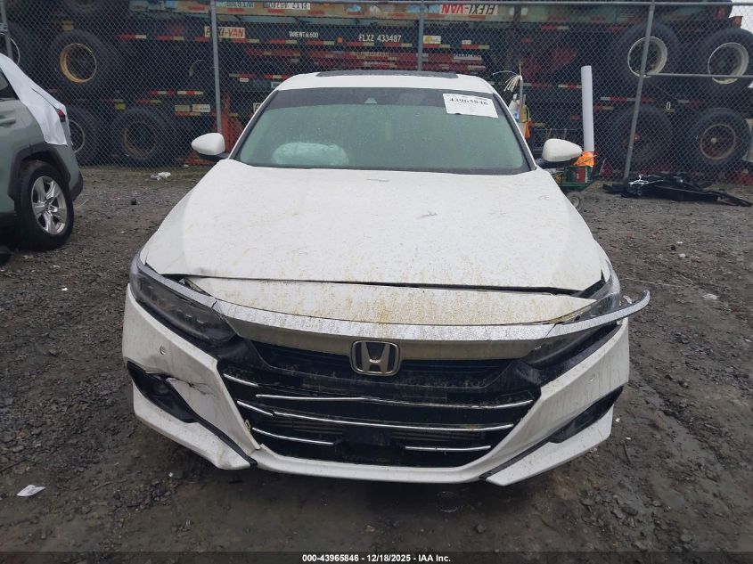 2022 Honda Accord Ex-L VIN: 1HGCV1F50NA011882 Lot: 43965846