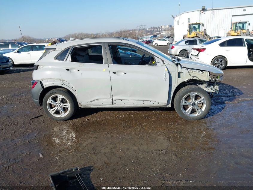 2022 Hyundai Kona Sel VIN: KM8K3CAB1NU786193 Lot: 43965848