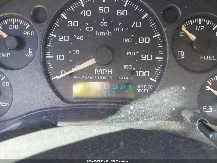 2003 Chevrolet S-10 VIN: 1GCCS19H838133682 Lot: 43965849