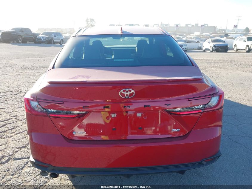 2025 Toyota Camry Se VIN: 4T1DAACK5SU190919 Lot: 43965851