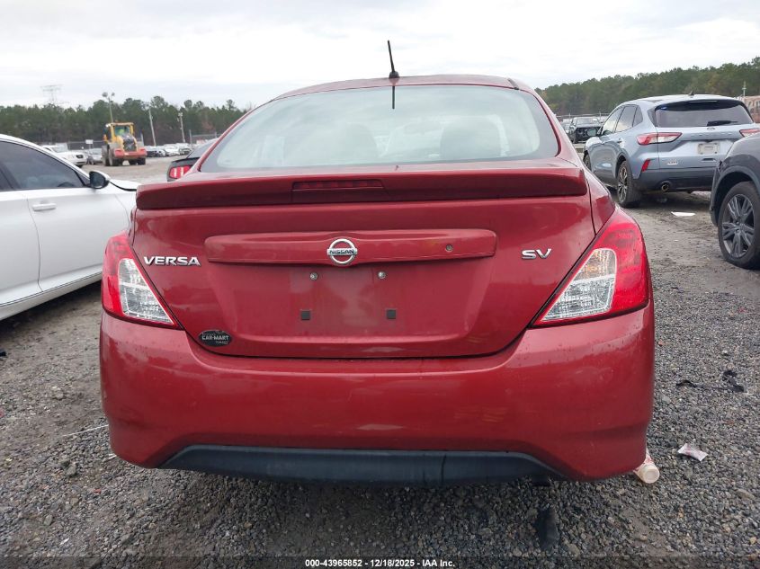 2018 Nissan Versa 1.6 Sv VIN: 3N1CN7AP5JL826501 Lot: 43965852