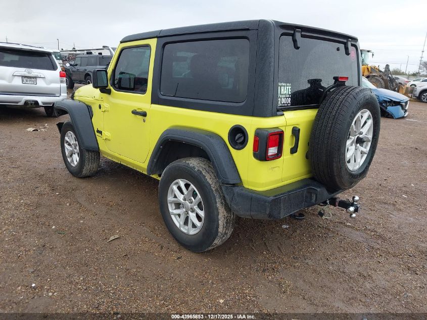 2023 Jeep Wrangler 2-Door Sport S 4X4 VIN: 1C4HJXAG0PW676279 Lot: 43965853