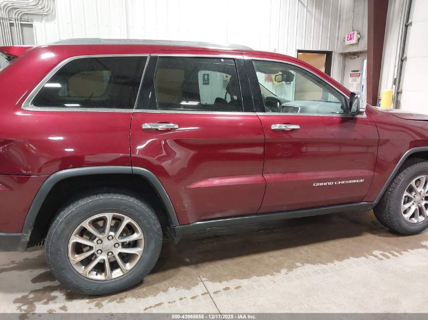 2016 Jeep Grand Cherokee Limited VIN: 1C4RJFBTXGC310132 Lot: 43965858