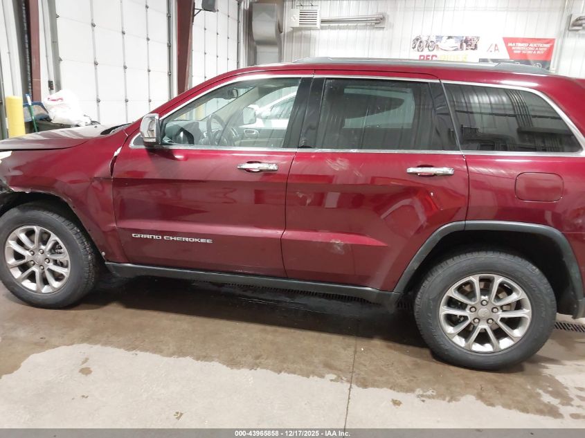 2016 Jeep Grand Cherokee Limited VIN: 1C4RJFBTXGC310132 Lot: 43965858