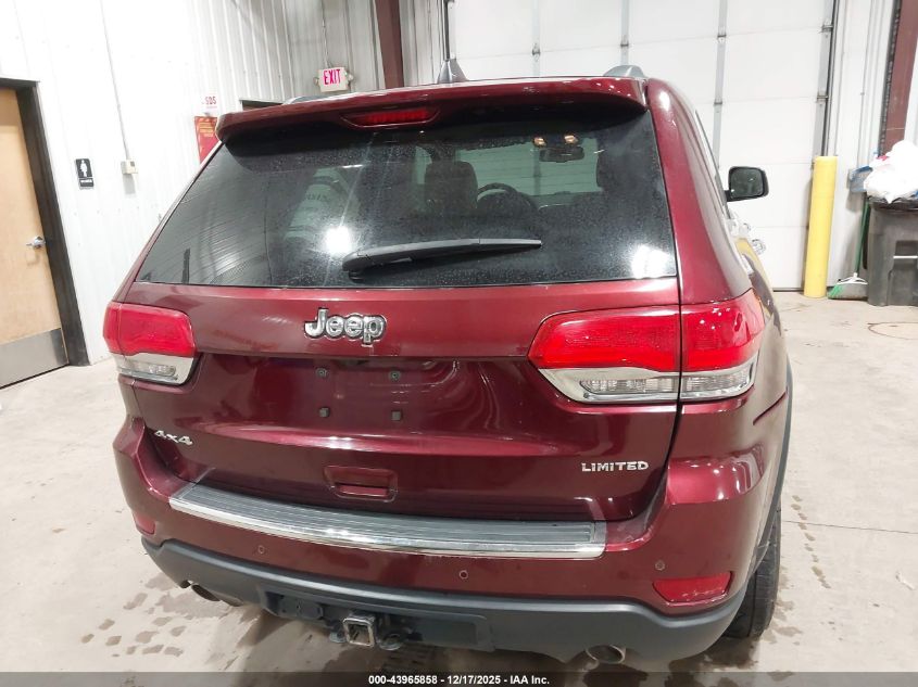 2016 Jeep Grand Cherokee Limited VIN: 1C4RJFBTXGC310132 Lot: 43965858