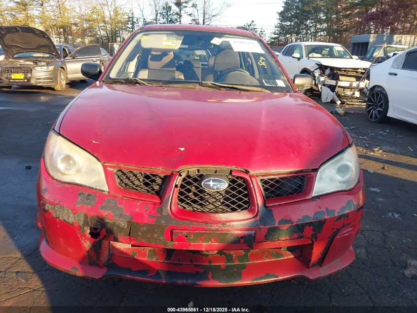 2007 Subaru Impreza 2.5I VIN: JF1GG61677H816592 Lot: 43965861