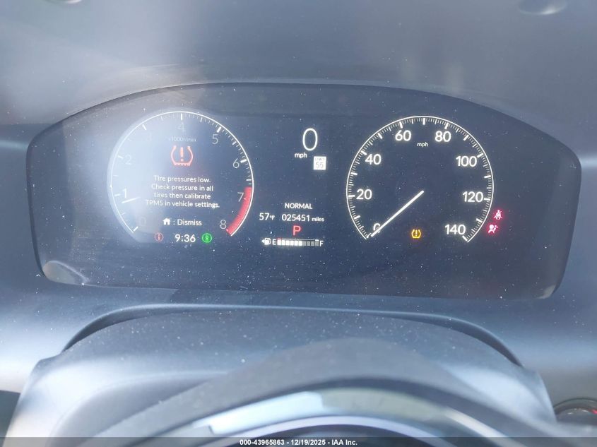 2025 Honda Hr-V Awd Ex-L VIN: 3CZRZ2H79SM733085 Lot: 43965863