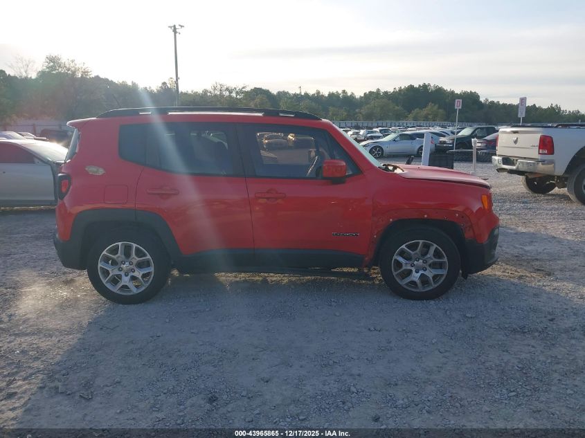 2016 Jeep Renegade Latitude VIN: ZACCJABT0GPC95144 Lot: 43965865