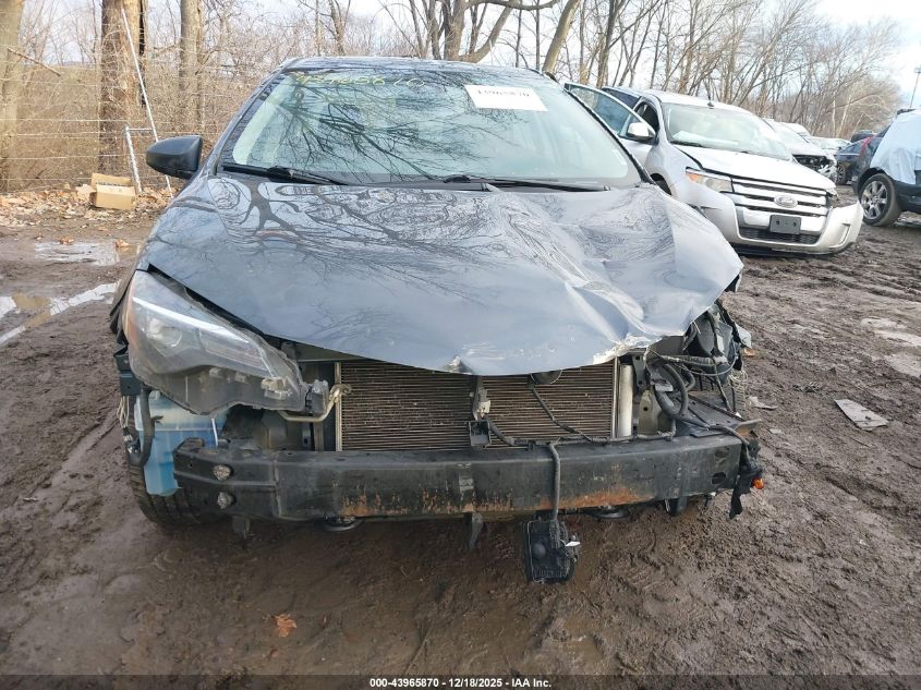 2019 Toyota Corolla Le VIN: 2T1BURHE7KC143506 Lot: 43965870