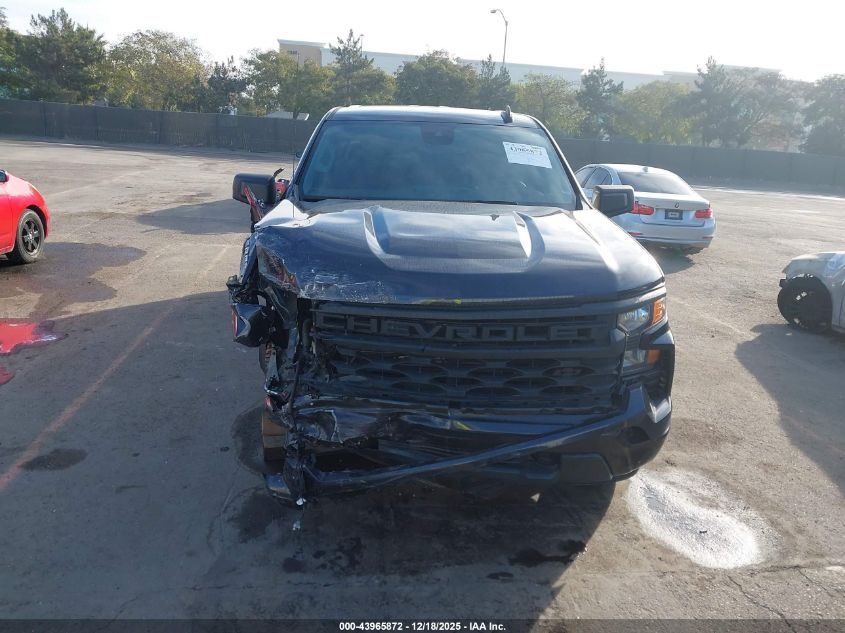 2022 Chevrolet Silverado 1500 2Wd Short Bed Custom VIN: 1GCPABEK1NZ519532 Lot: 43965872