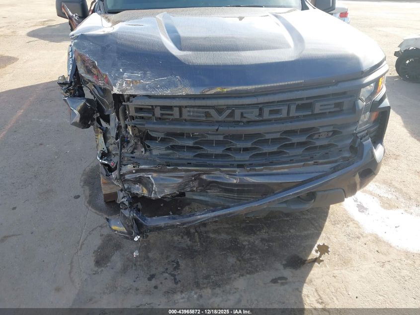 2022 Chevrolet Silverado 1500 2Wd Short Bed Custom VIN: 1GCPABEK1NZ519532 Lot: 43965872