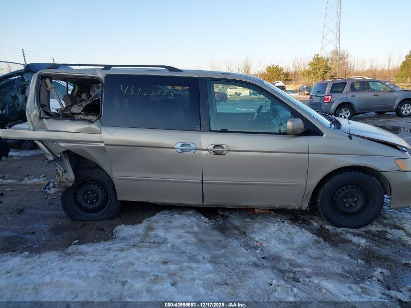 1999 Honda Odyssey Ex VIN: 2HKRL1862XH520548 Lot: 43965883