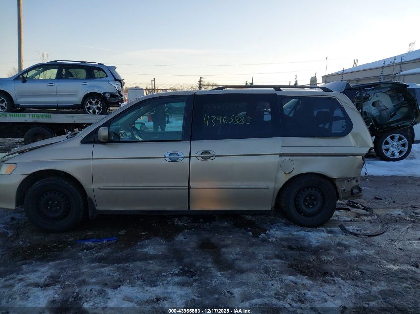 1999 Honda Odyssey Ex VIN: 2HKRL1862XH520548 Lot: 43965883