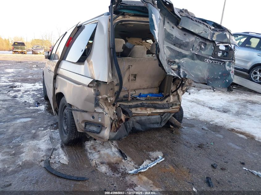 1999 Honda Odyssey Ex VIN: 2HKRL1862XH520548 Lot: 43965883