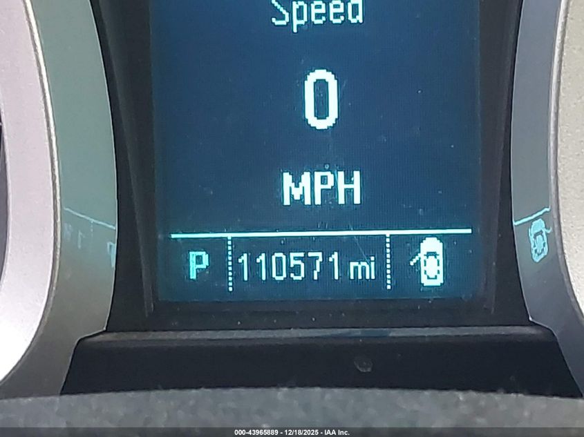 2014 Chevrolet Equinox 1Lt VIN: 2GNALBEK5E6247957 Lot: 43965889