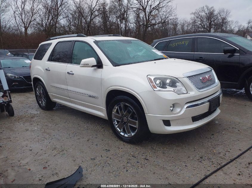 2011 GMC Acadia Denali VIN: 1GKKRTED1BJ256340 Lot: 43965891