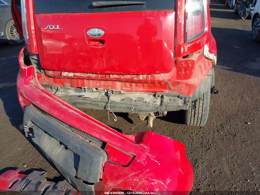 2011 Kia Soul + VIN: KNDJT2A22B7226431 Lot: 43965896