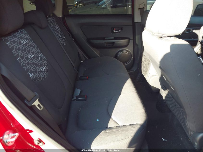 2011 Kia Soul + VIN: KNDJT2A22B7226431 Lot: 43965896