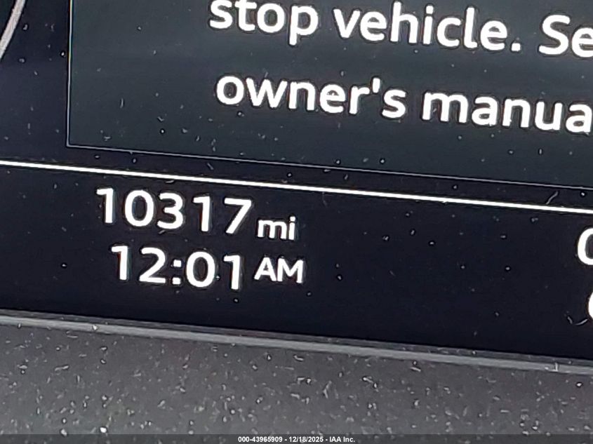 2025 Audi A5 Sportback Premium Plus 45 Tfsi S Line Quattro S Tronic VIN: WAUFACF57SA000518 Lot: 43965909