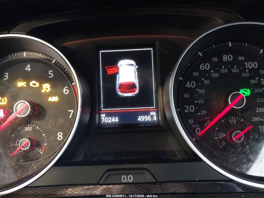 2017 Volkswagen Golf Gti Autobahn 4-Door VIN: 3VW447AU8HM003606 Lot: 43965911