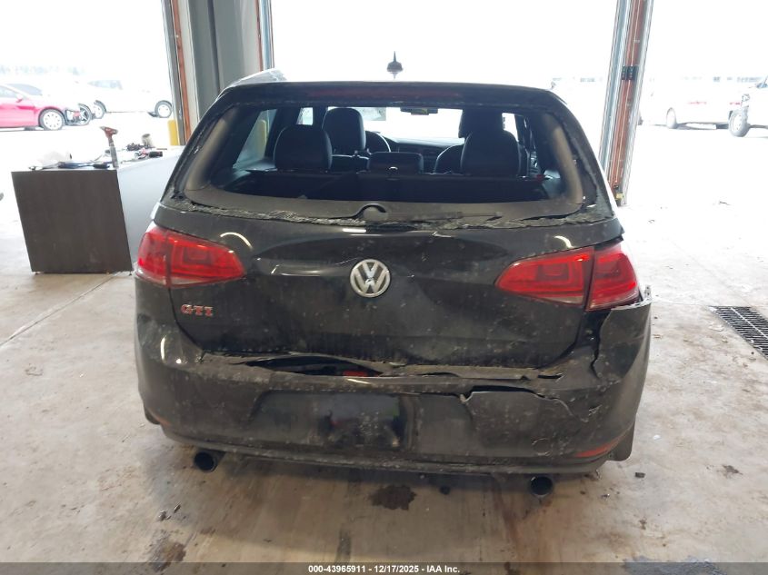 2017 Volkswagen Golf Gti Autobahn 4-Door VIN: 3VW447AU8HM003606 Lot: 43965911