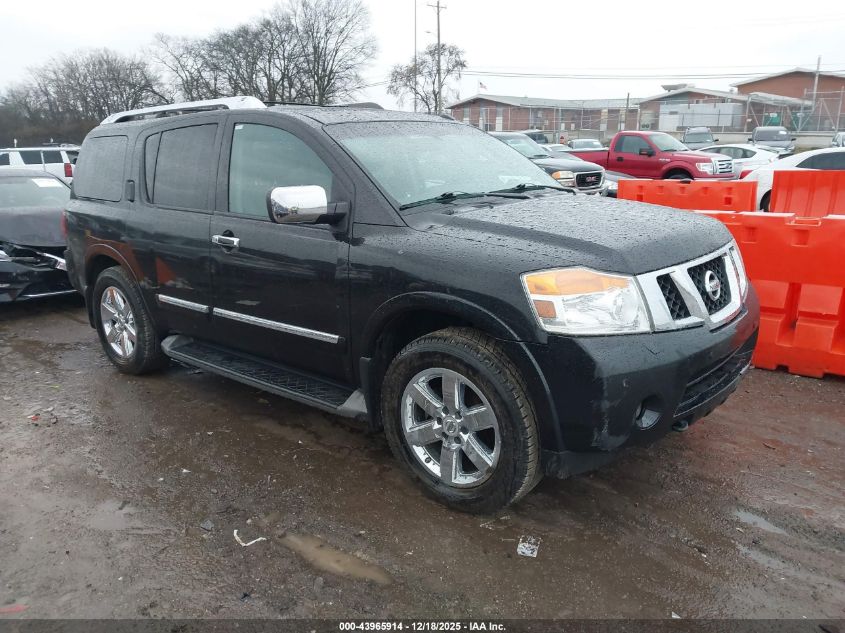 2010 Nissan Armada Platinum VIN: 5N1AA0NE6AN616677 Lot: 43965914