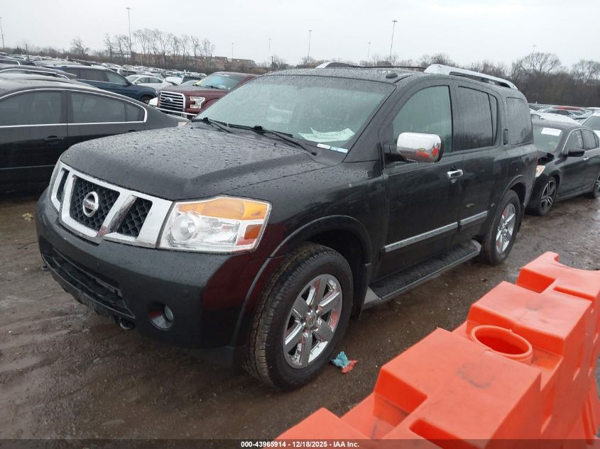 2010 Nissan Armada Platinum VIN: 5N1AA0NE6AN616677 Lot: 43965914