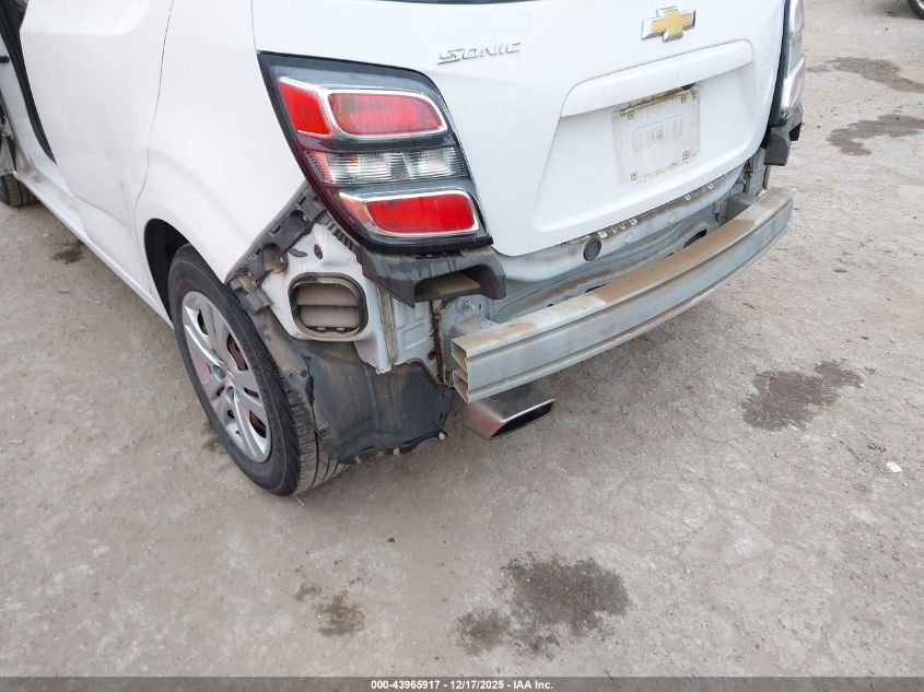 2017 Chevrolet Sonic Lt Auto VIN: 1G1JG6SH5H4174679 Lot: 43965917