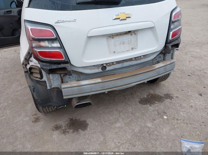 2017 Chevrolet Sonic Lt Auto VIN: 1G1JG6SH5H4174679 Lot: 43965917