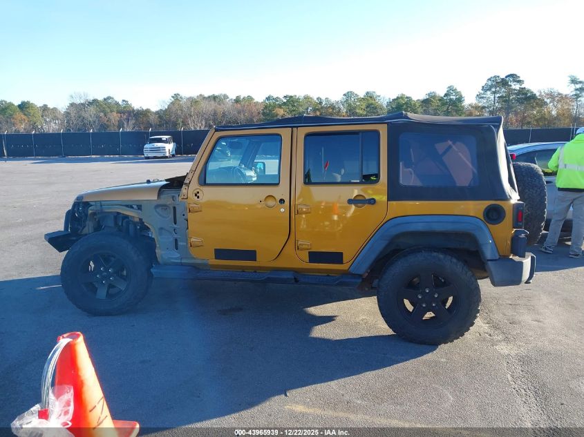 2014 Jeep Wrangler Unlimited Sport VIN: 1C4BJWDGXEL208389 Lot: 43965939