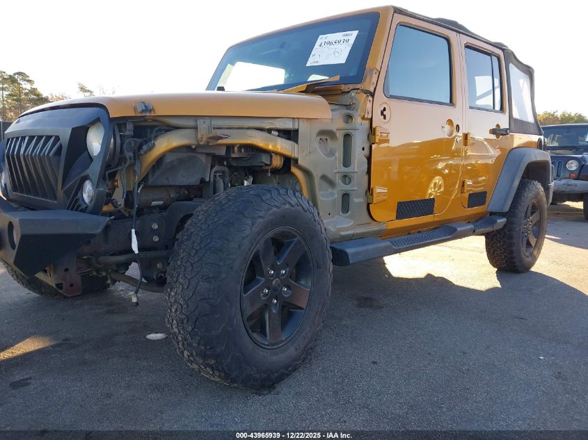 2014 Jeep Wrangler Unlimited Sport VIN: 1C4BJWDGXEL208389 Lot: 43965939