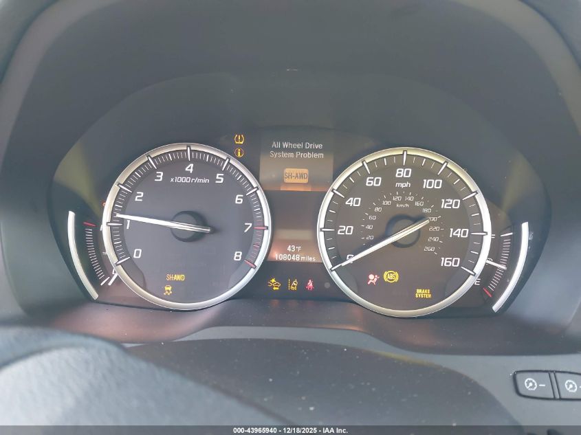 2016 Acura Mdx Technology Acurawatch Plus Packages/Technology Package VIN: 5FRYD4H45GB059917 Lot: 43965940