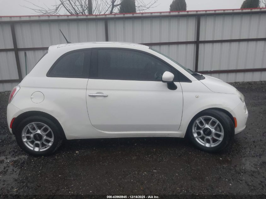 2012 Fiat 500 Pop VIN: 3C3CFFAR2CT124732 Lot: 43965945