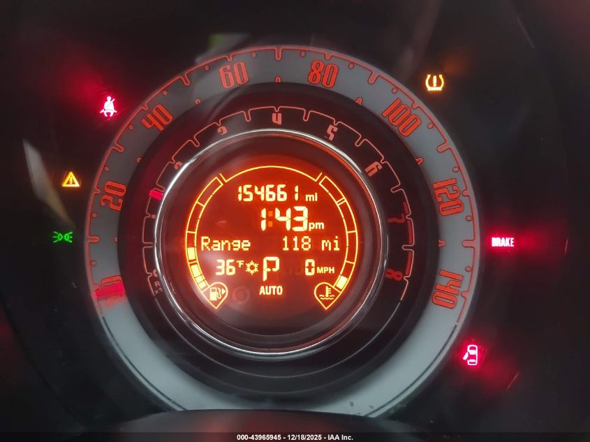 2012 Fiat 500 Pop VIN: 3C3CFFAR2CT124732 Lot: 43965945