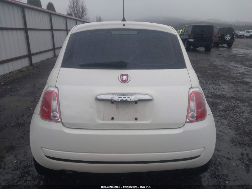 2012 Fiat 500 Pop VIN: 3C3CFFAR2CT124732 Lot: 43965945