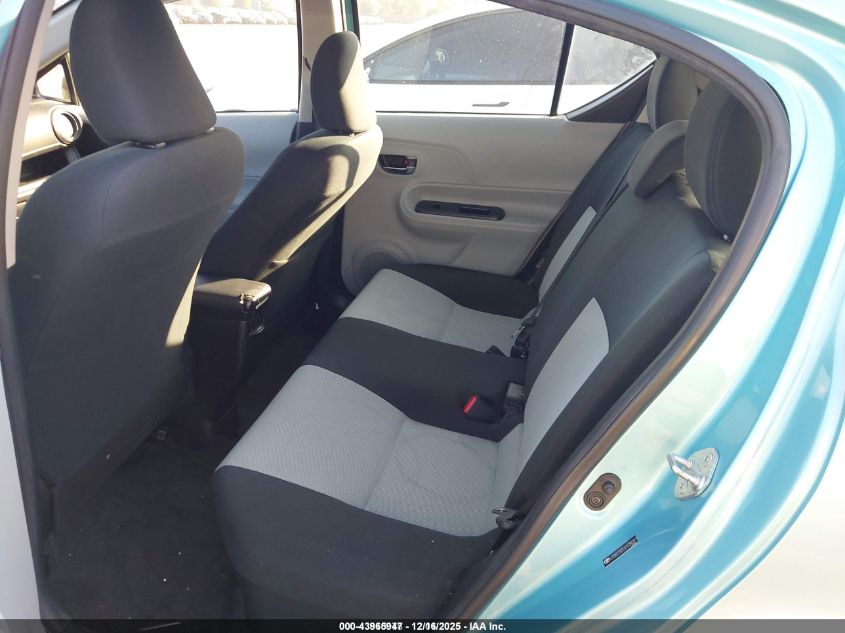 2013 Toyota Prius C Two VIN: JTDKDTB31D1034261 Lot: 43965947