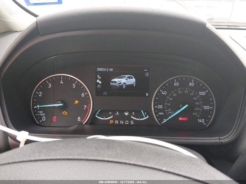 2021 Ford Ecosport Se VIN: MAJ3S2GE8MC397696 Lot: 43965948