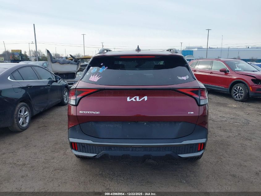 2023 Kia Sportage X-Line VIN: 5XYK6CAF2PG107020 Lot: 43965954