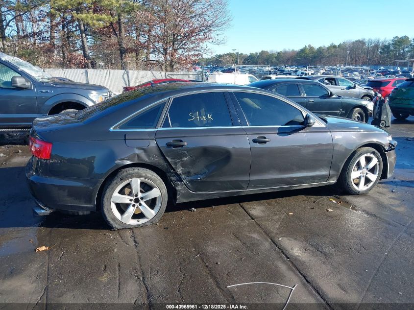 2012 Audi A6 3.0 Premium VIN: WAUGGAFC5CN075833 Lot: 43965961