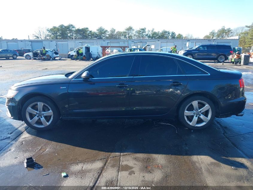 2012 Audi A6 3.0 Premium VIN: WAUGGAFC5CN075833 Lot: 43965961