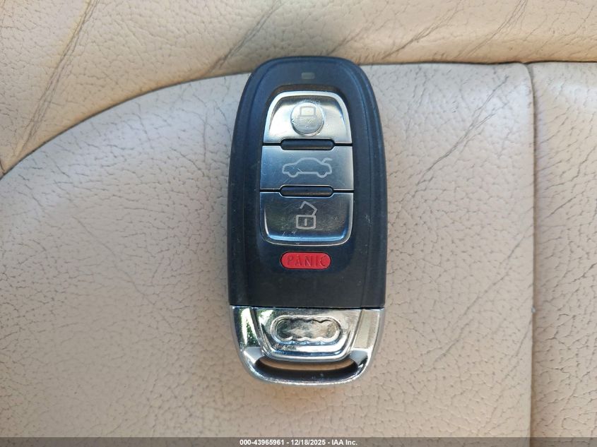 2012 Audi A6 3.0 Premium VIN: WAUGGAFC5CN075833 Lot: 43965961