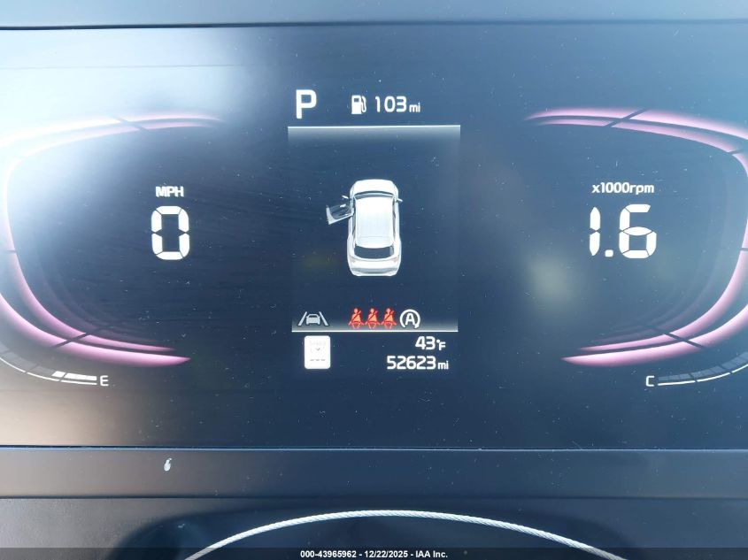 2024 Kia Sportage Lx VIN: KNDPU3DF0R7245307 Lot: 43965962