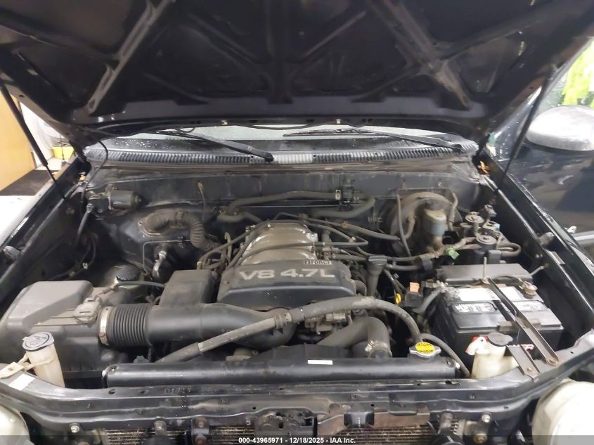 2002 Toyota Tundra Sr5 V8 VIN: 5TBBT441X2S317707 Lot: 43965971