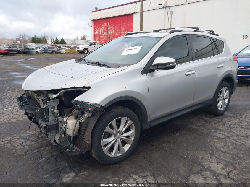 2014 Toyota Rav4 Limited VIN: JTMDFREV3EJ007227 Lot: 43965972