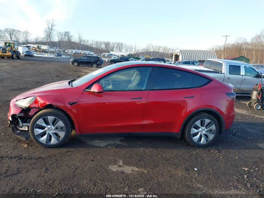 2023 Tesla Model Y Awd/Long Range Dual Motor All-Wheel Drive VIN: 7SAYGDEE0PA185057 Lot: 43965975